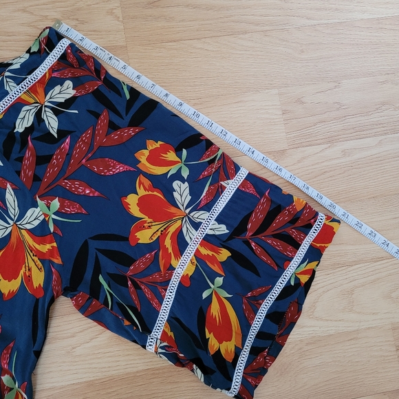 Floral Boho Kimono Jumpsuit Romper - Picture 16 of 16